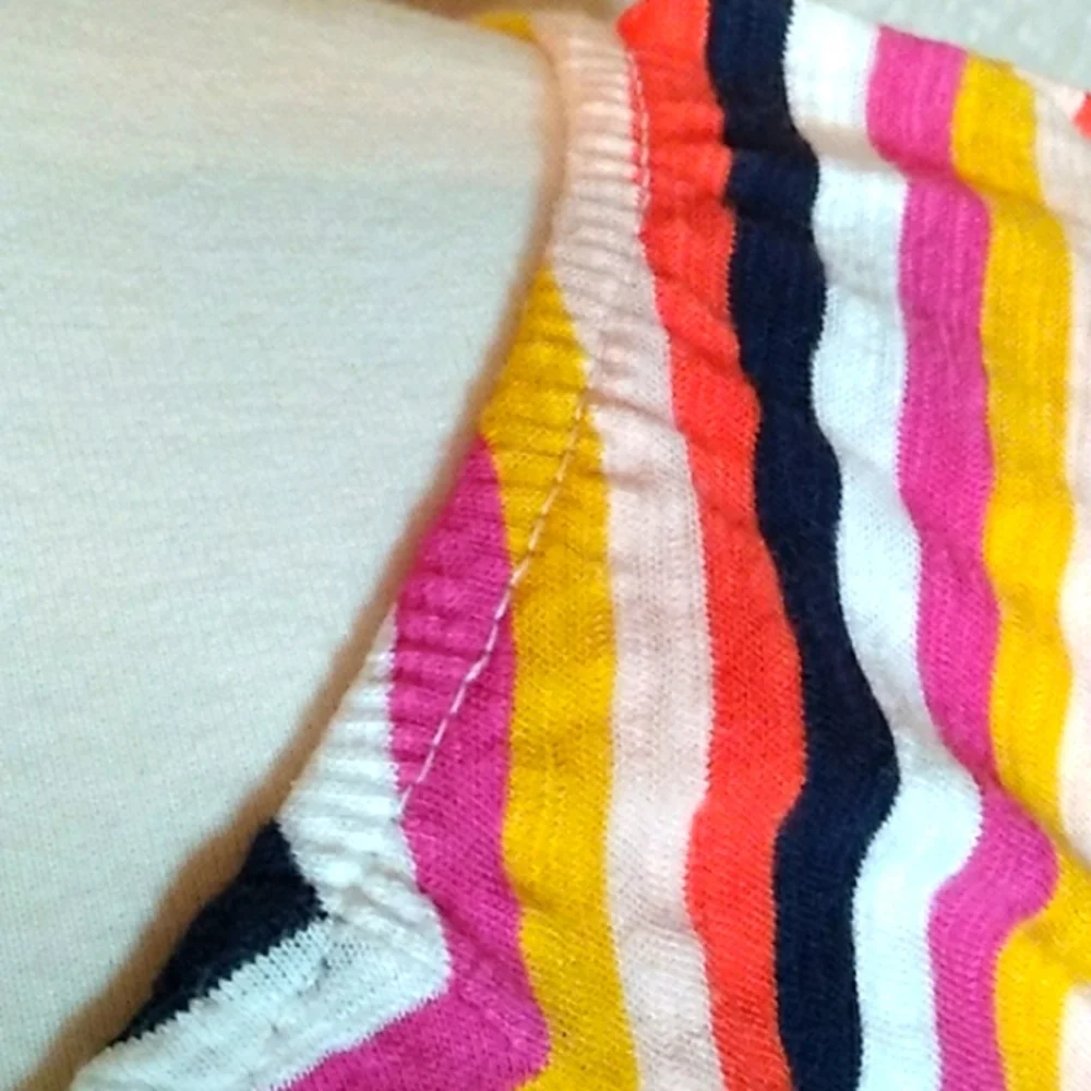 🎃🍂🍁/Old Navy | Girls | Large | Striped Short Sleeve Top
